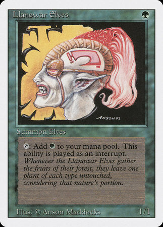 Llanowar Elves [Revised Edition] | Lots Moore NSW