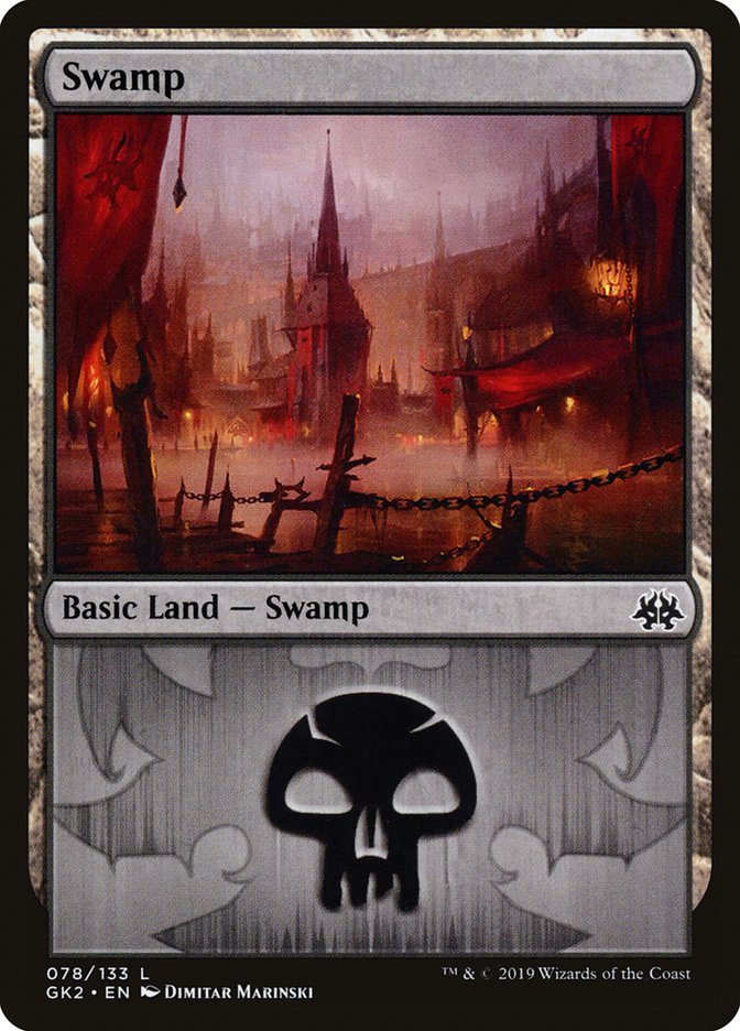 Swamp (78) [Ravnica Allegiance Guild Kit] | Lots Moore NSW