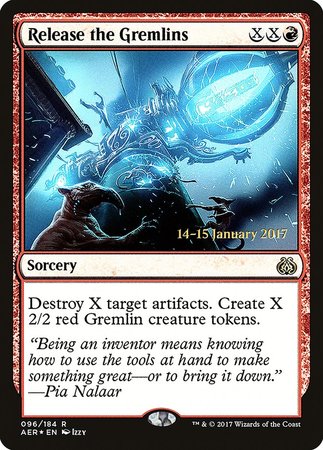 Release the Gremlins [Aether Revolt Promos] | Lots Moore NSW