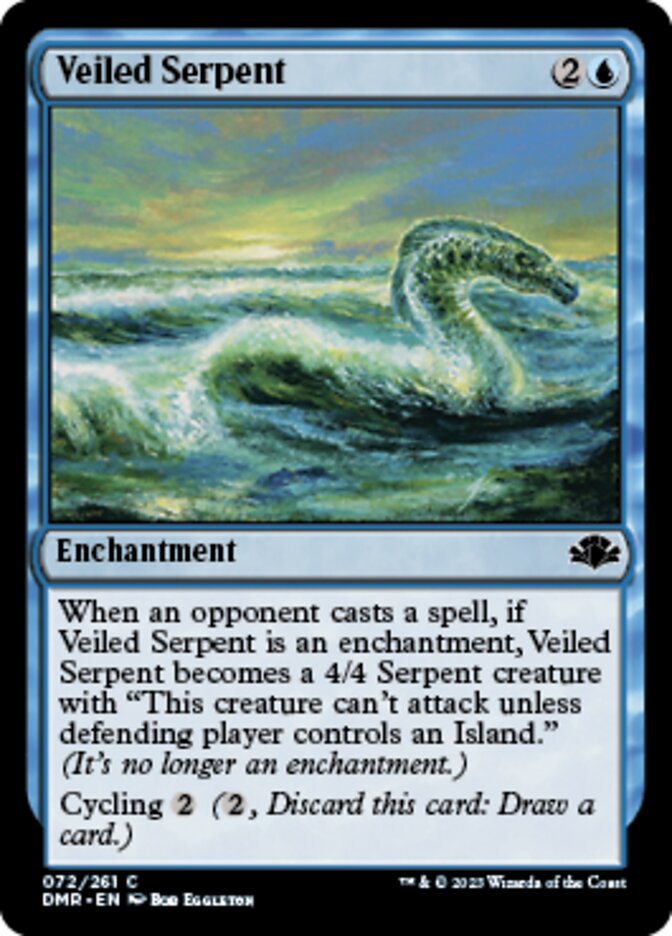 Veiled Serpent [Dominaria Remastered] | Lots Moore NSW