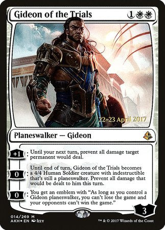 Gideon of the Trials [Amonkhet Promos] | Lots Moore NSW