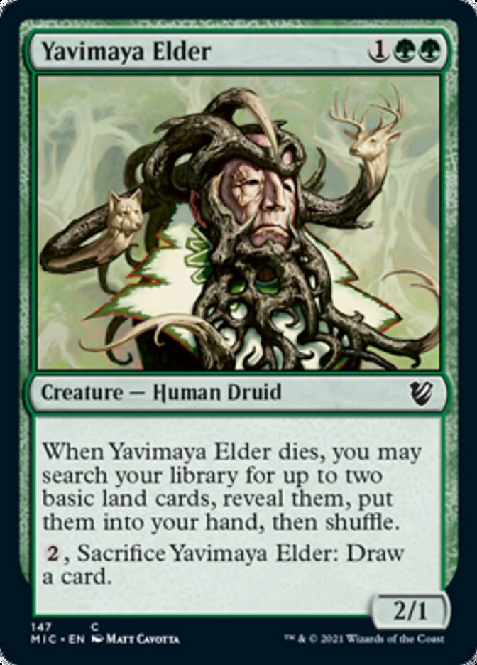 Yavimaya Elder [Innistrad: Midnight Hunt Commander] | Lots Moore NSW