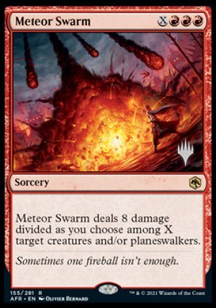 Meteor Swarm (Promo Pack) [Dungeons & Dragons: Adventures in the Forgotten Realms Promos] | Lots Moore NSW