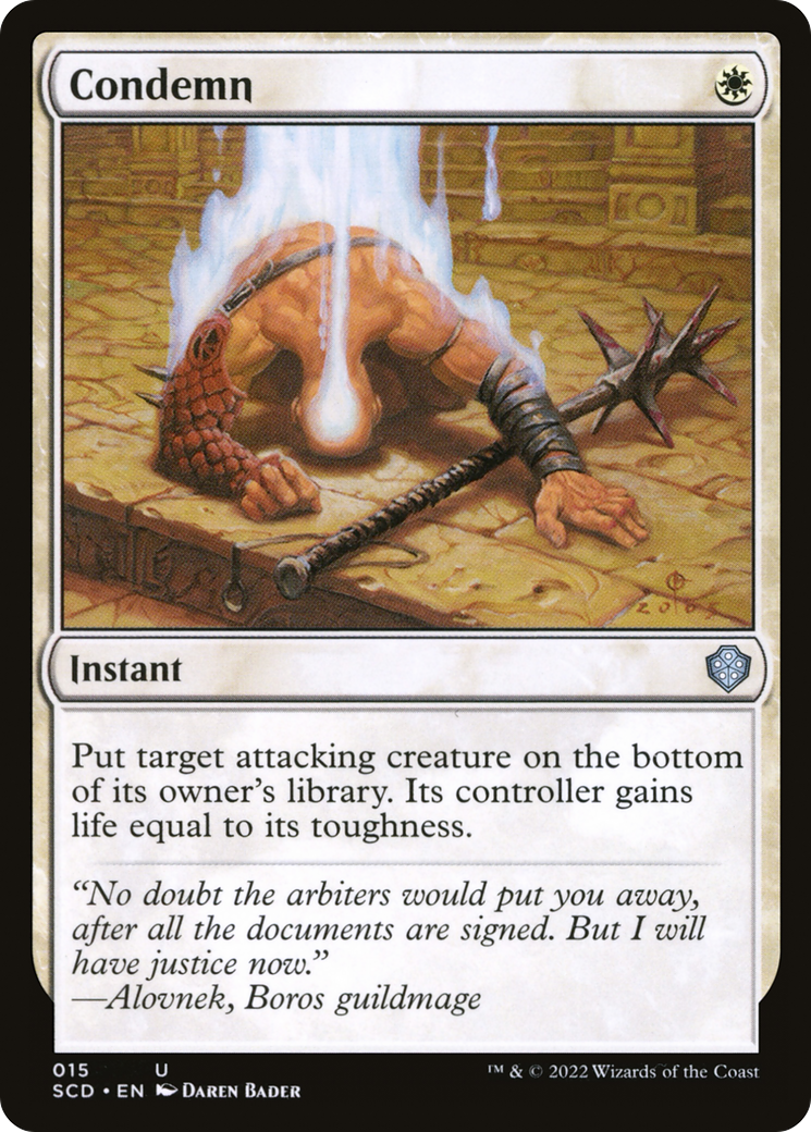 Condemn [Starter Commander Decks] | Lots Moore NSW