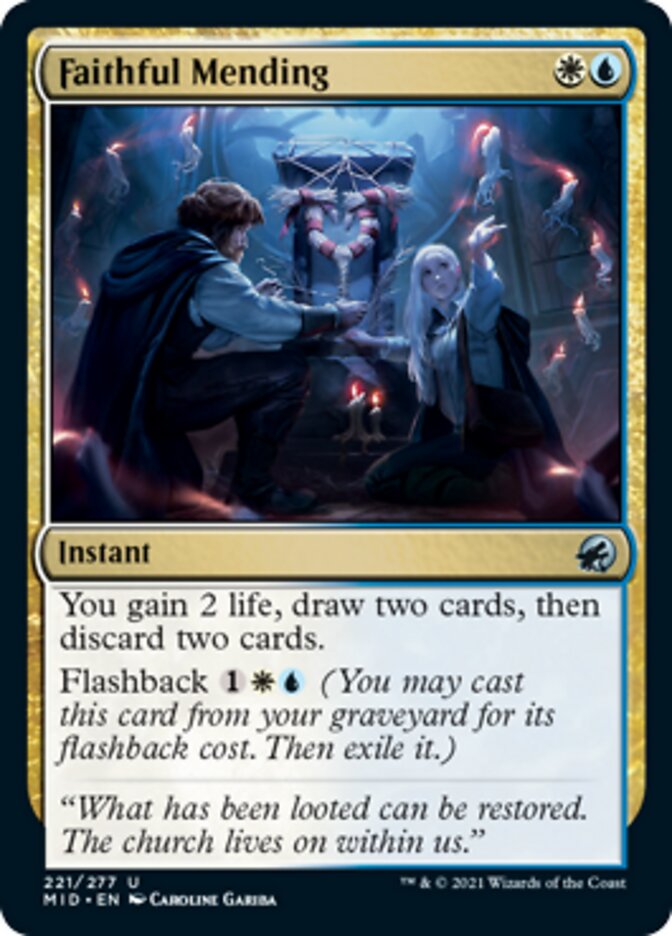 Faithful Mending [Innistrad: Midnight Hunt] | Lots Moore NSW