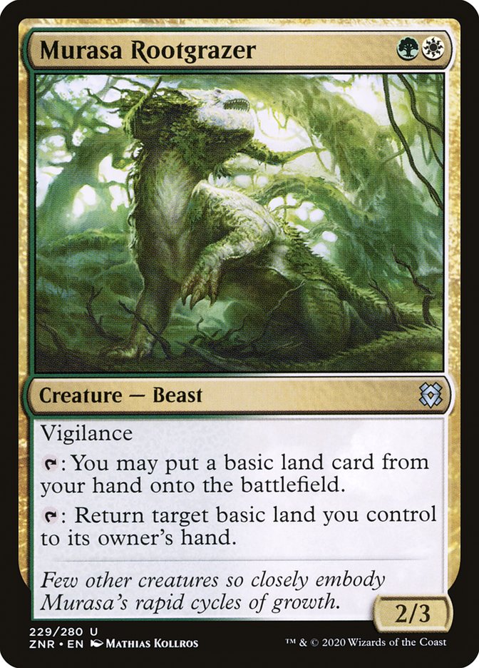 Murasa Rootgrazer [Zendikar Rising] | Lots Moore NSW