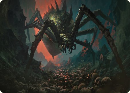 Shelob, Child of Ungoliant Art Card [The Lord of the Rings: Tales of Middle-earth Art Series] | Lots Moore NSW