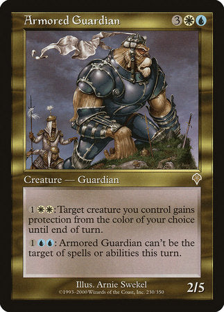 Armored Guardian [Invasion] | Lots Moore NSW