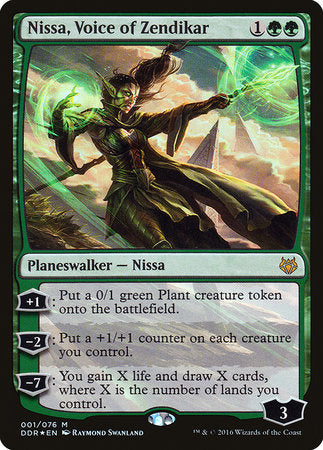 Nissa, Voice of Zendikar [Duel Decks: Nissa vs. Ob Nixilis] | Lots Moore NSW