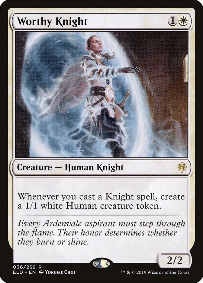 Worthy Knight [Throne of Eldraine] | Lots Moore NSW