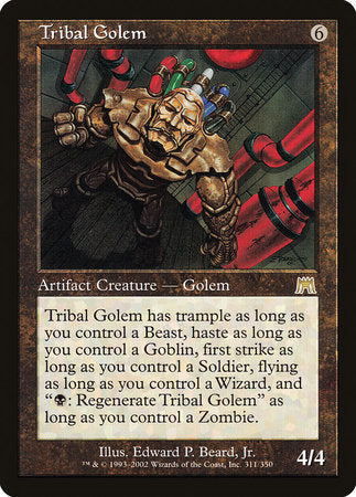 Tribal Golem [Onslaught] | Lots Moore NSW