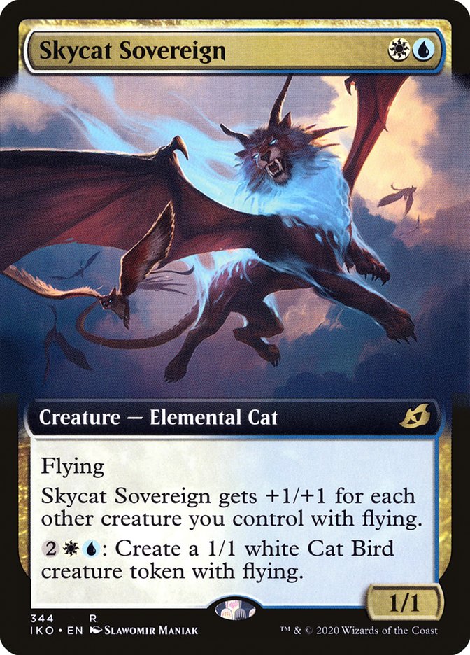 Skycat Sovereign (Extended Art) [Ikoria: Lair of Behemoths] | Lots Moore NSW