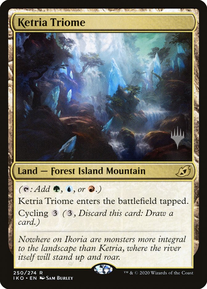Ketria Triome (Promo Pack) [Ikoria: Lair of Behemoths Promos] | Lots Moore NSW