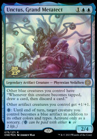 Unctus, Grand Metatect [Phyrexia: All Will Be One Prerelease Promos] | Lots Moore NSW