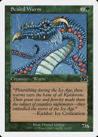 Scaled Wurm [Classic Sixth Edition] | Lots Moore NSW