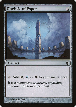 Obelisk of Esper [Archenemy] | Lots Moore NSW