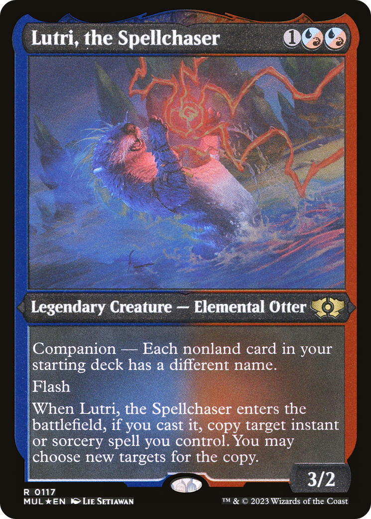 Lutri, the Spellchaser (Foil Etched) [Multiverse Legends] | Lots Moore NSW