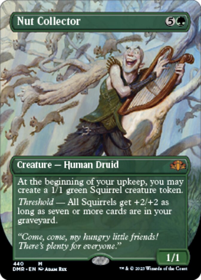 Nut Collector (Borderless Alternate Art) [Dominaria Remastered] | Lots Moore NSW