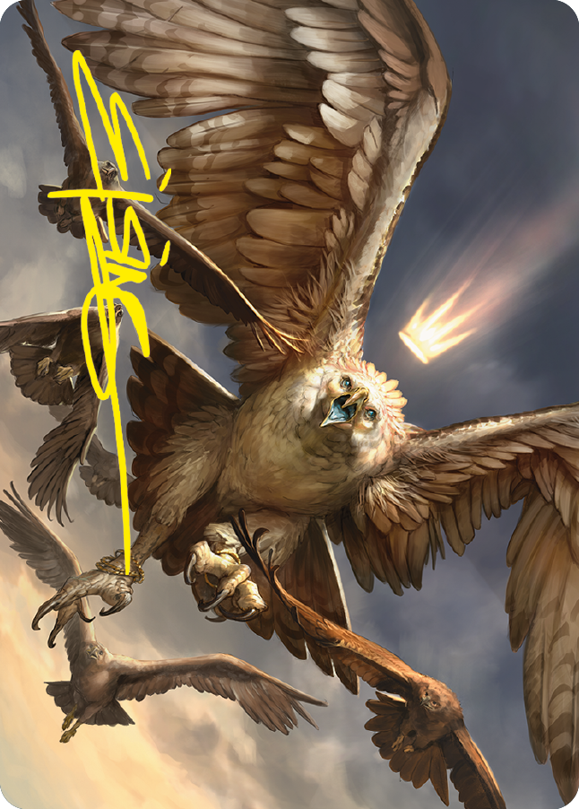 Gwaihir, Greatest of the Eagles Art Card (Gold-Stamped Signature) [The Lord of the Rings: Tales of Middle-earth Art Series] | Lots Moore NSW