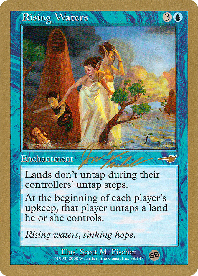 Rising Waters (Jon Finkel) (SB) [World Championship Decks 2000] | Lots Moore NSW