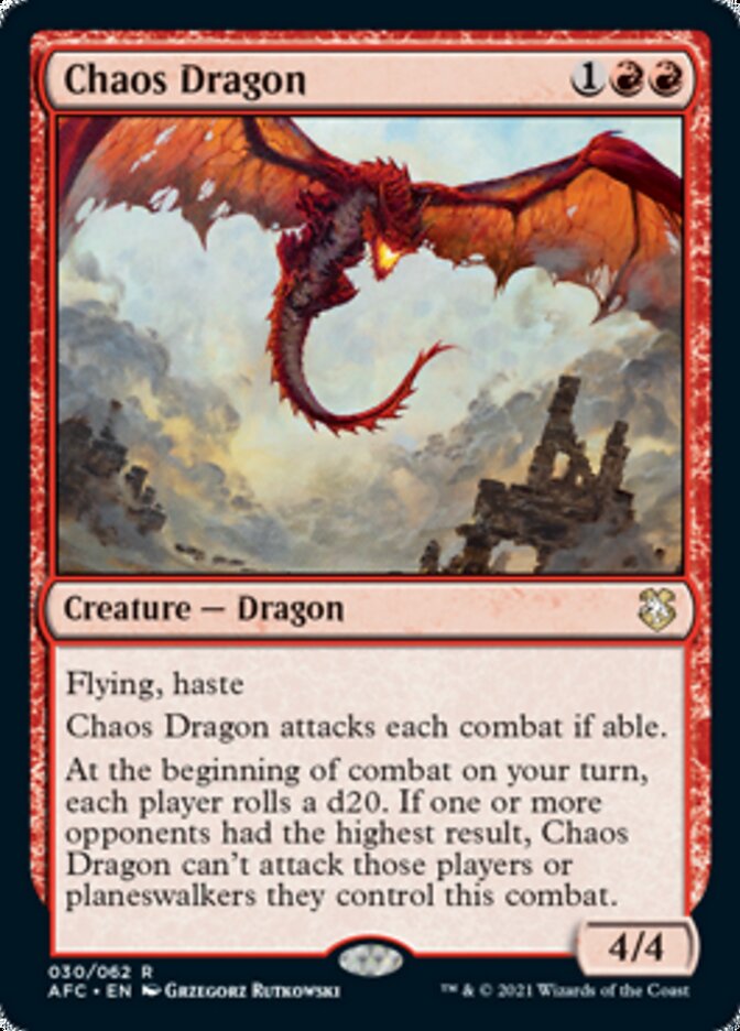 Chaos Dragon [Dungeons & Dragons: Adventures in the Forgotten Realms Commander] | Lots Moore NSW