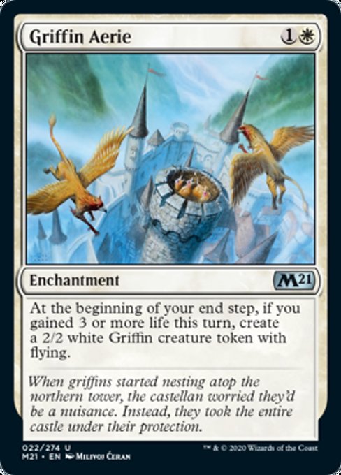 Griffin Aerie [Core Set 2021] | Lots Moore NSW