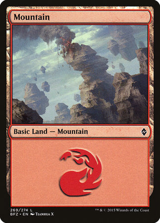 Mountain (269) [Battle for Zendikar] | Lots Moore NSW