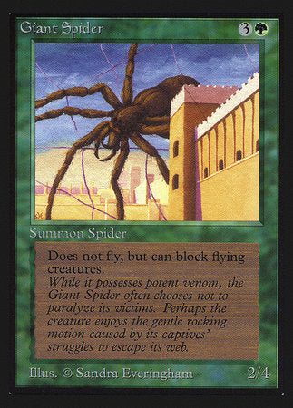 Giant Spider (IE) [Intl. Collectors’ Edition] | Lots Moore NSW