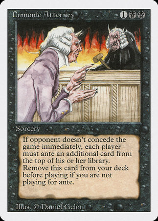 Demonic Attorney [Revised Edition] | Lots Moore NSW