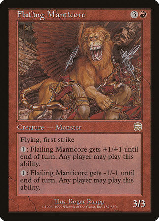 Flailing Manticore [Mercadian Masques] | Lots Moore NSW