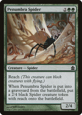 Penumbra Spider [Commander 2011] | Lots Moore NSW