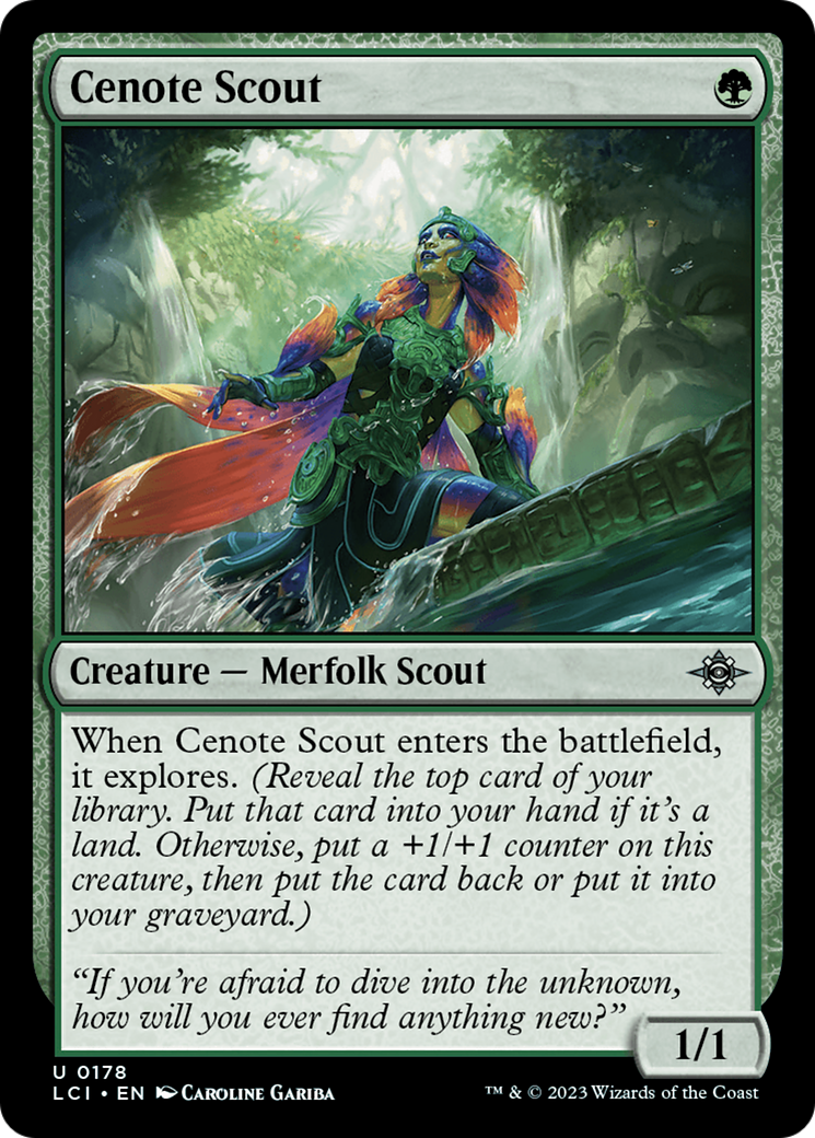 Cenote Scout [The Lost Caverns of Ixalan] | Lots Moore NSW