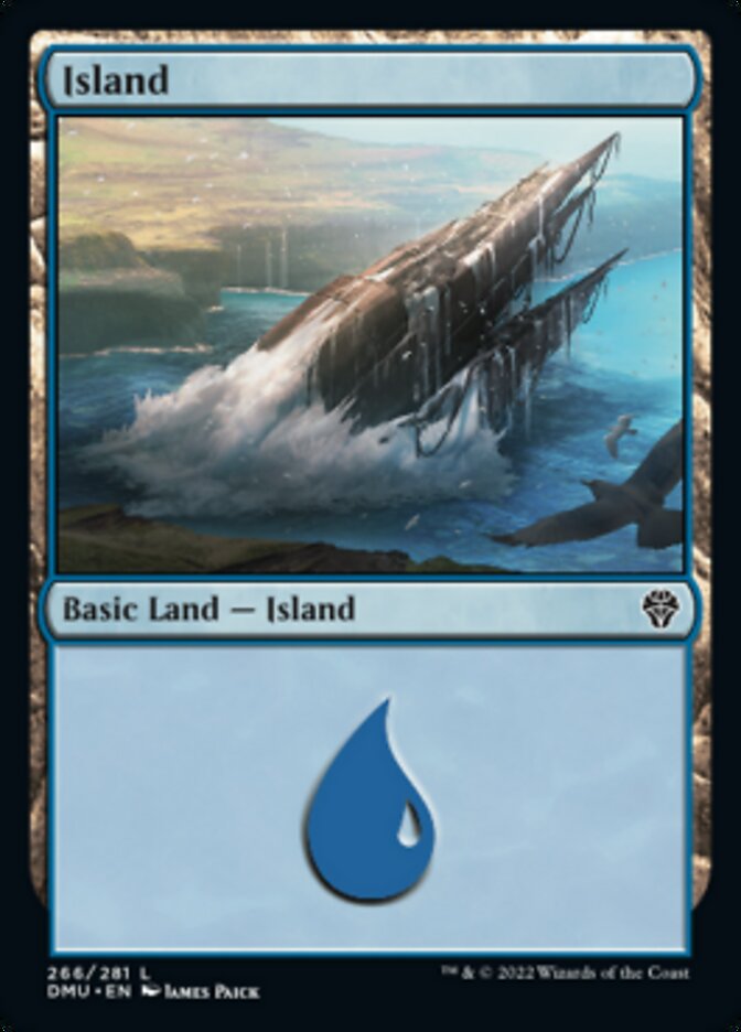 Island (266) [Dominaria United] | Lots Moore NSW