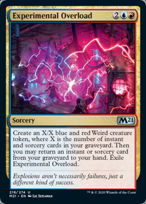 Experimental Overload [Core Set 2021] | Lots Moore NSW