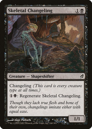 Skeletal Changeling [Lorwyn] | Lots Moore NSW