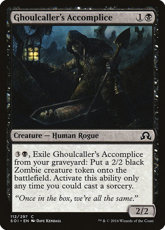 Ghoulcaller's Accomplice [Shadows over Innistrad] | Lots Moore NSW