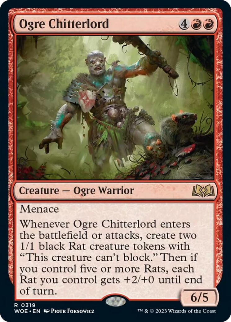 Ogre Chitterlord [Wilds of Eldraine] | Lots Moore NSW