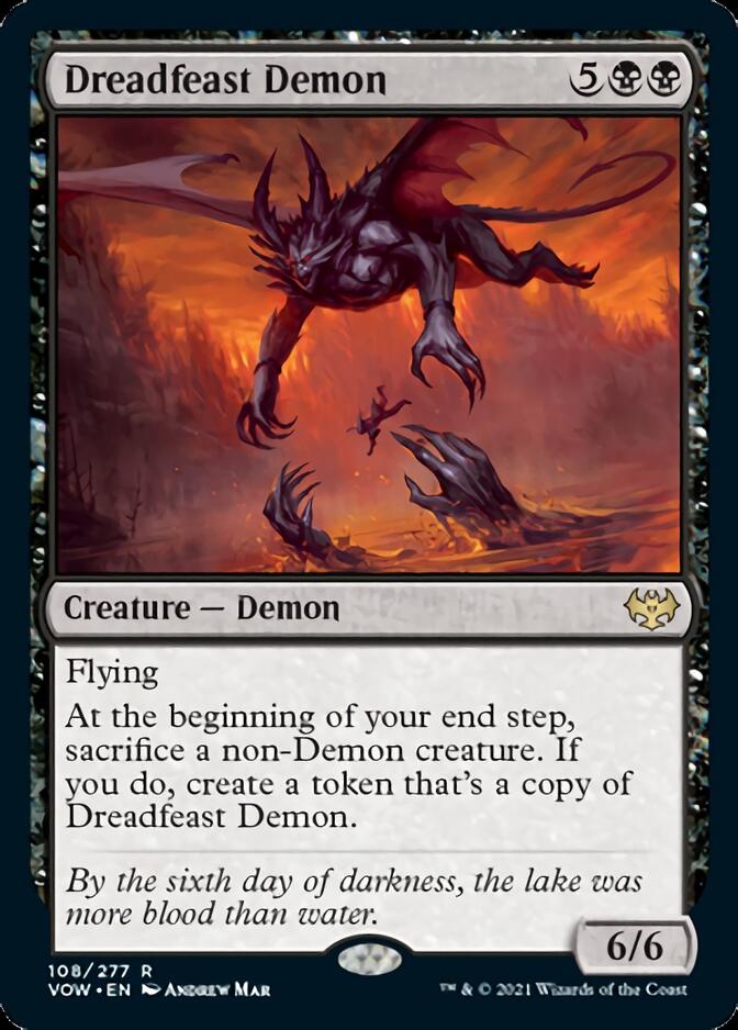 Dreadfeast Demon [Innistrad: Crimson Vow] | Lots Moore NSW