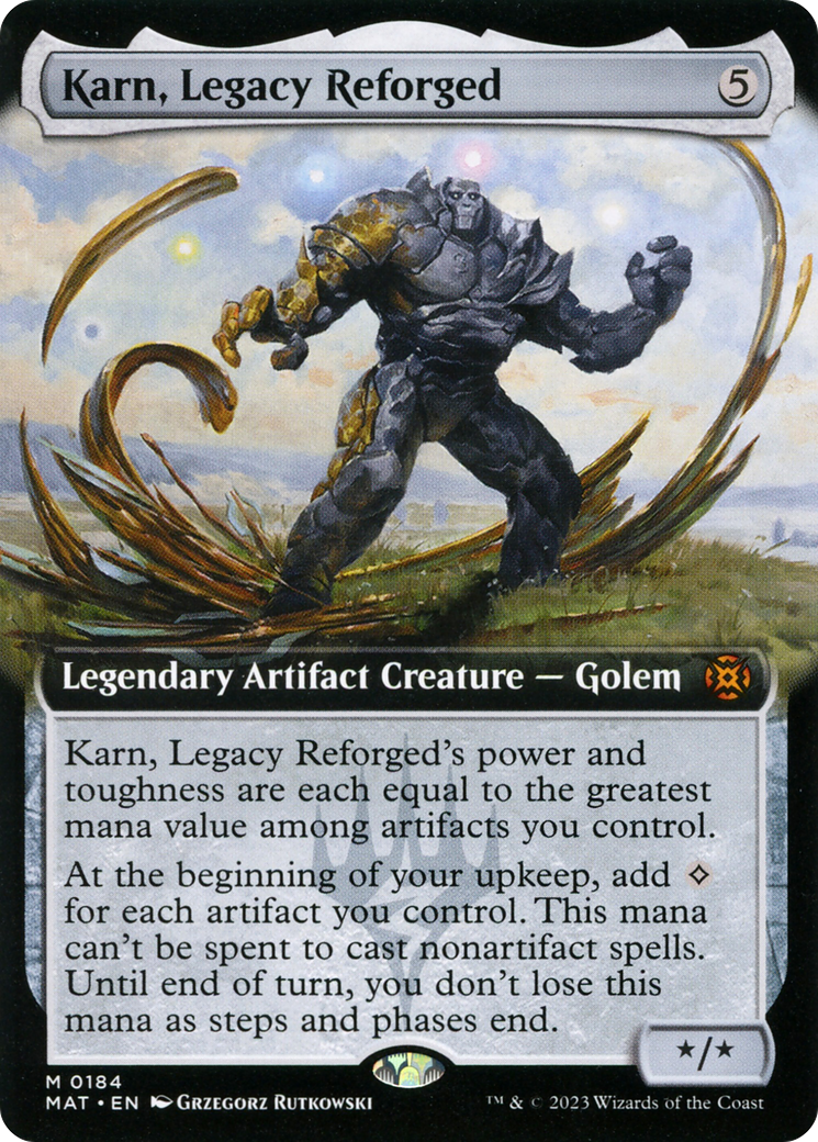 Karn, Legacy Reforged (Extended Art) [March of the Machine: The Aftermath] | Lots Moore NSW