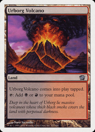 Urborg Volcano [Eighth Edition] | Lots Moore NSW