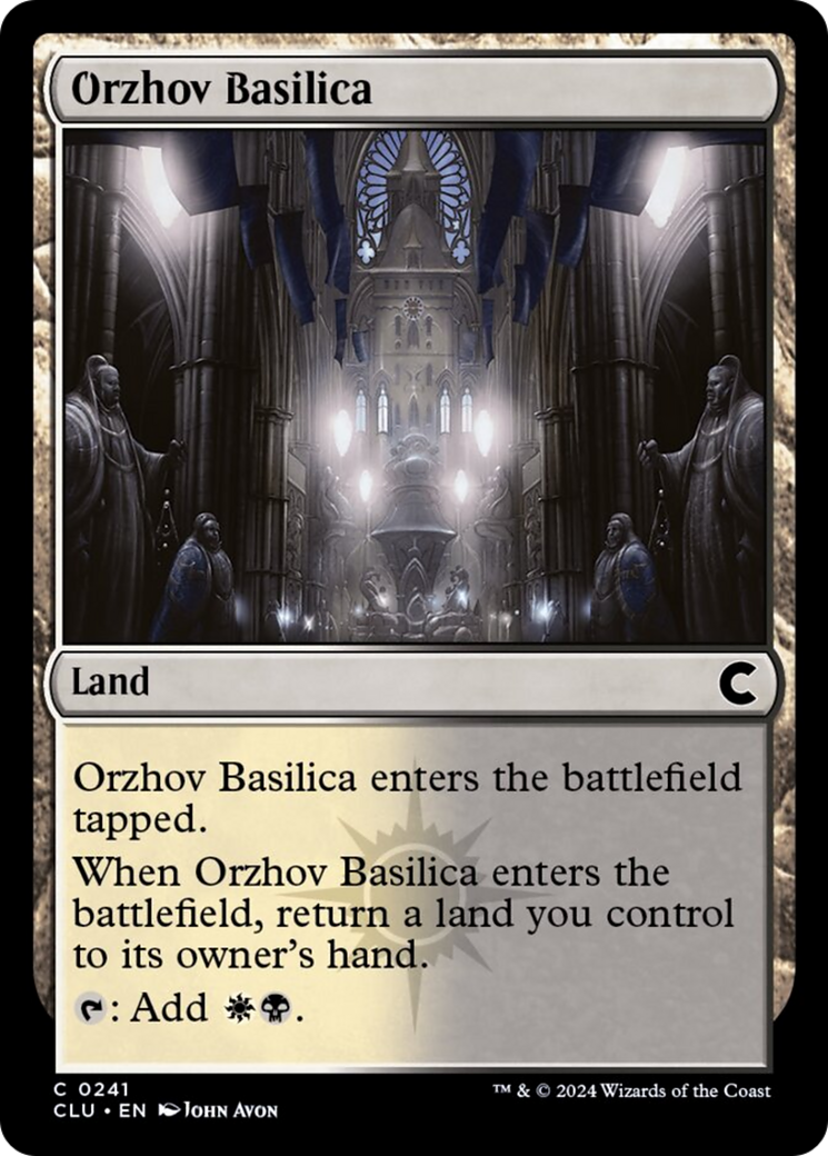 Orzhov Basilica [Ravnica: Clue Edition] | Lots Moore NSW