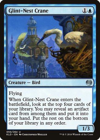Glint-Nest Crane [Kaladesh] | Lots Moore NSW