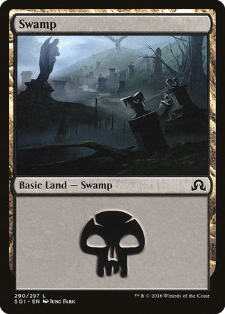 Swamp (290) [Shadows over Innistrad] | Lots Moore NSW