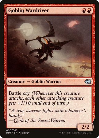 Goblin Wardriver [Duel Decks: Merfolk vs. Goblins] | Lots Moore NSW