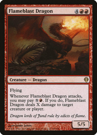 Flameblast Dragon [Archenemy] | Lots Moore NSW