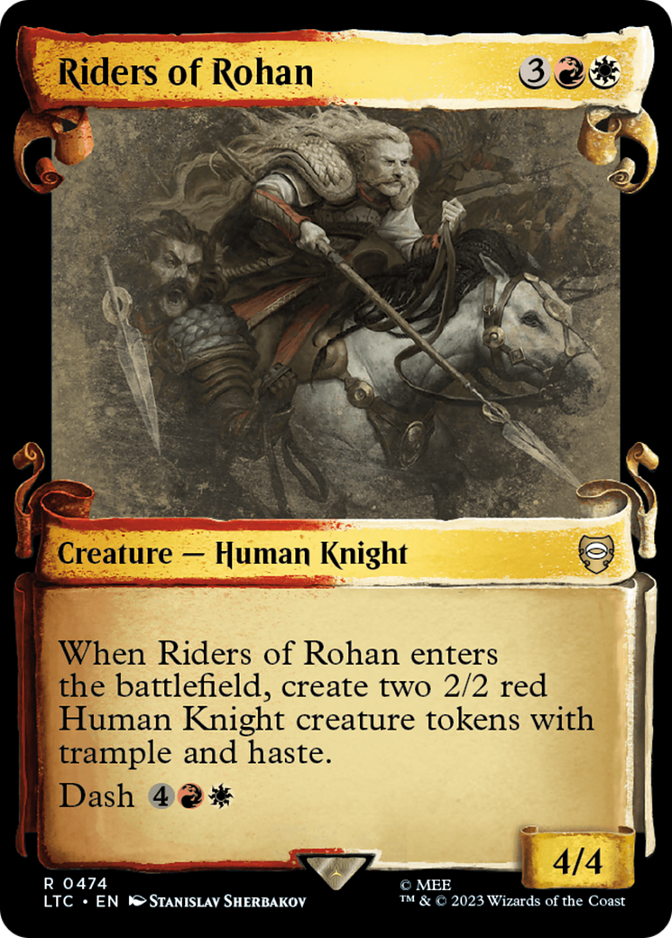 Riders of Rohan [The Lord of the Rings: Tales of Middle-Earth Commander Showcase Scrolls] | Lots Moore NSW