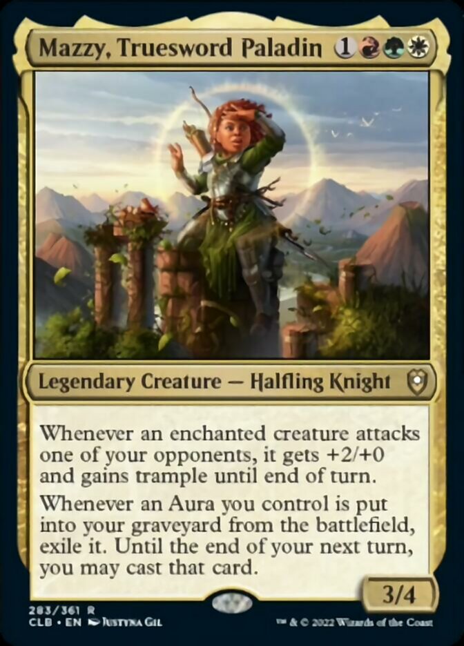 Mazzy, Truesword Paladin [Commander Legends: Battle for Baldur's Gate] | Lots Moore NSW