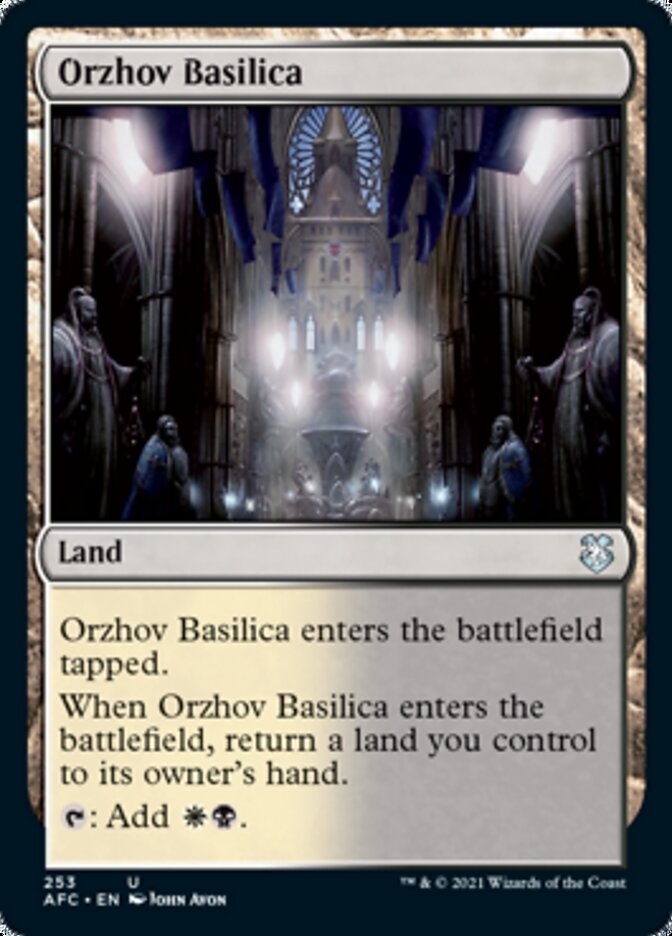 Orzhov Basilica [Dungeons & Dragons: Adventures in the Forgotten Realms Commander] | Lots Moore NSW