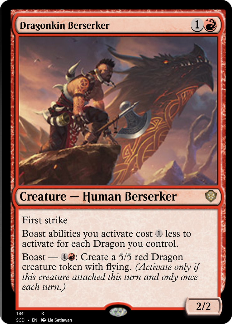 Dragonkin Berserker [Starter Commander Decks] | Lots Moore NSW