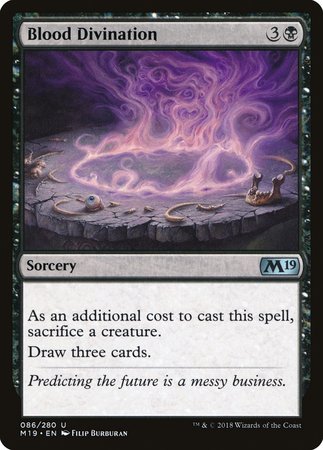 Blood Divination [Core Set 2019] | Lots Moore NSW